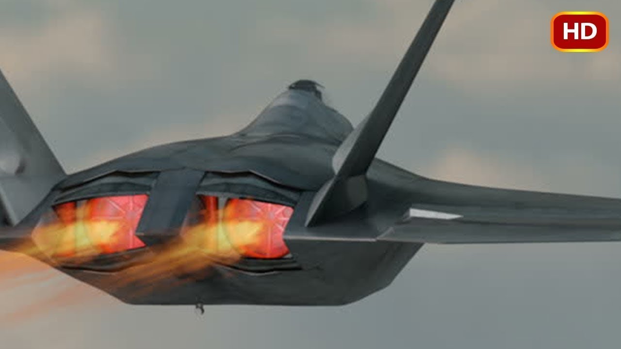 ABD F-22 Pilotu Çılgın Dikey Kalkış Yapıyor